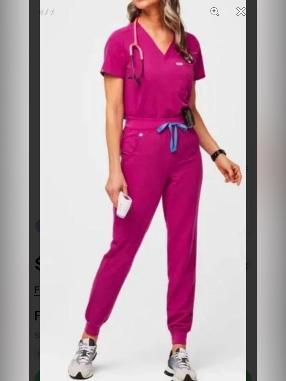 FIGS Scrubs Set - Top is XXS but fits XS - Pants S